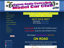 Tablet Screenshot of cairnsrc.com
